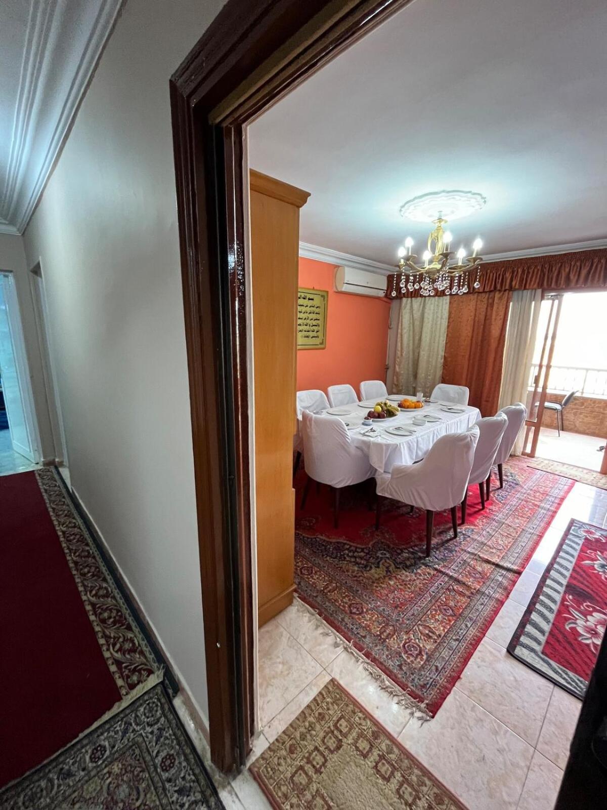 Spacious Apartment - Heliopolis 10Min From Airport Кайро Екстериор снимка